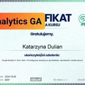 Podnosimy kwalifikacje – Kurs Google Analytics za nami!